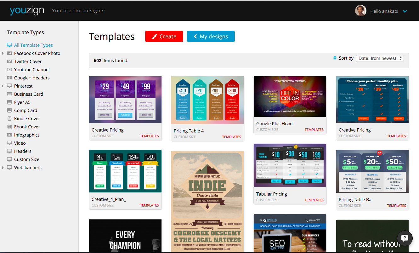The New Youzign Dashboard Is Live Dezygn Blog