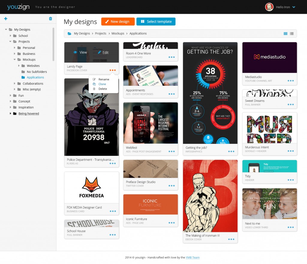 The New Youzign Dashboard Is Live Dezygn Blog