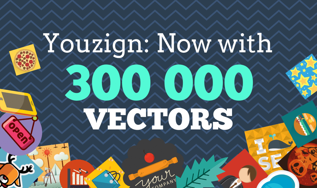 Youzign: Now With 300,000 Vectors